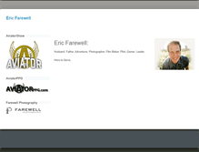 Tablet Screenshot of ericfarewell.com